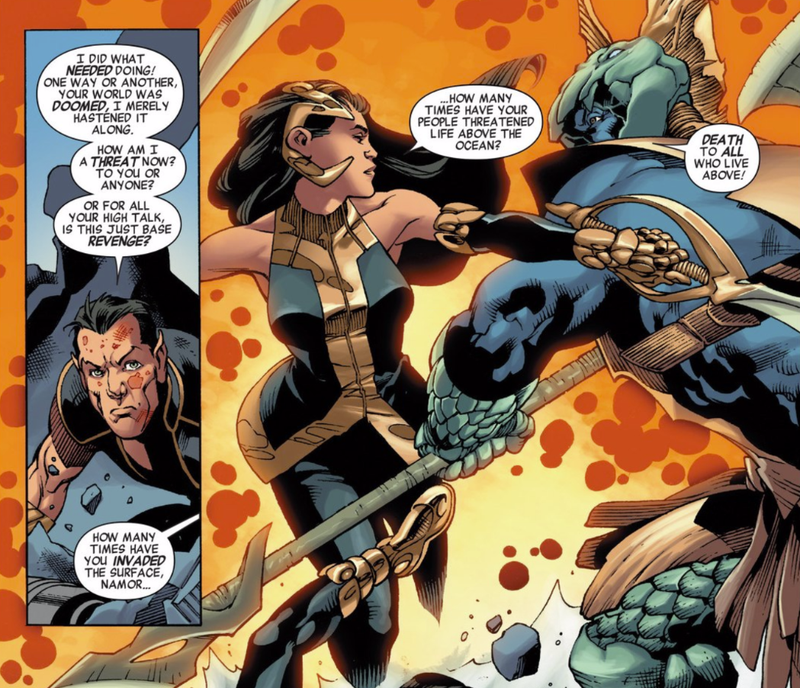 Illustration for article titled Marvel Comics’ Version of the Justice League Just Killed a Major Character
